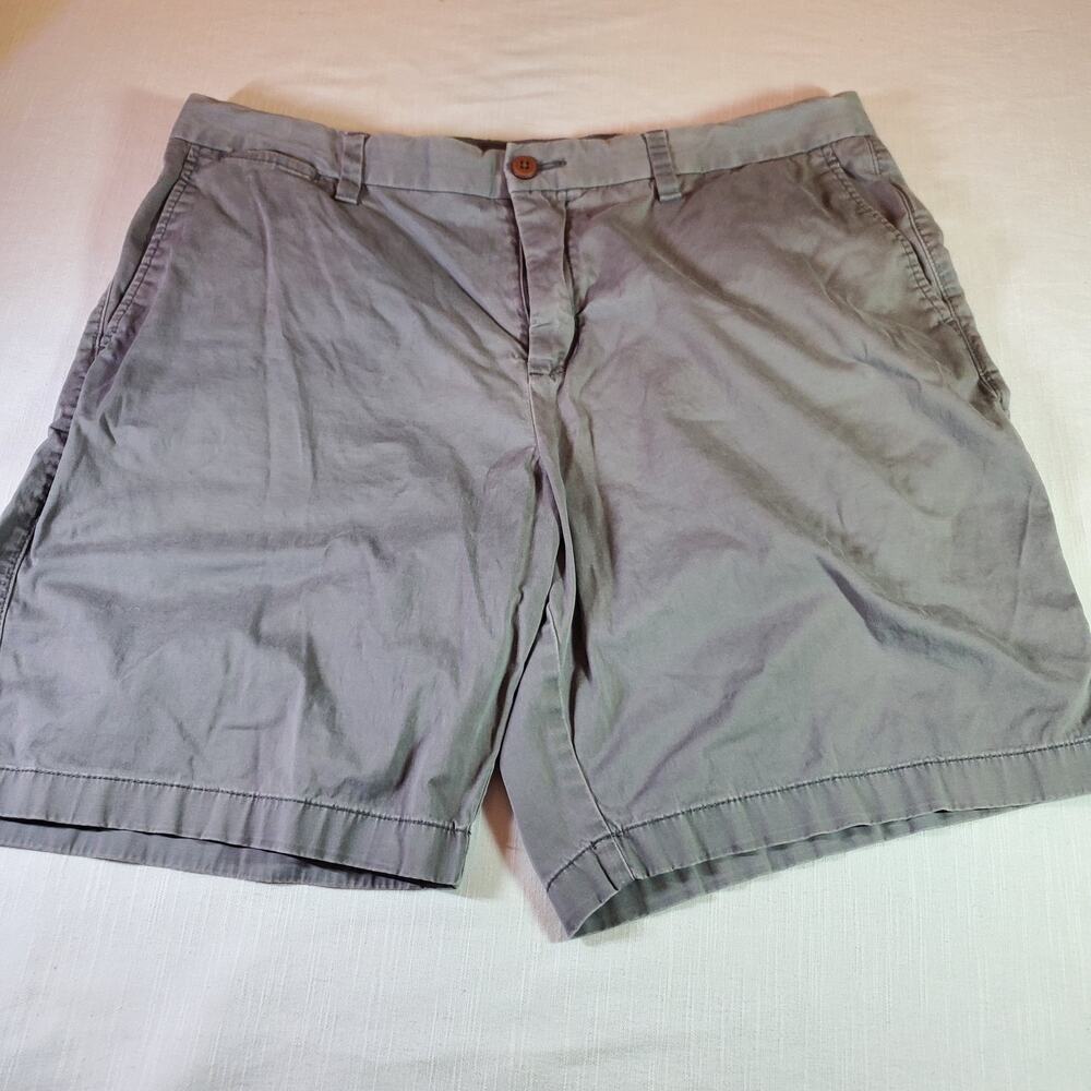 Tommy Bahama Mens Shorts Size 36 Gray Casual Flat Front Chino Cargo Beach